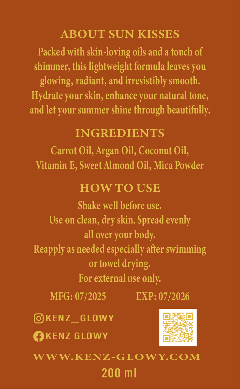 Sun Kisses Light Bronze 120 ml