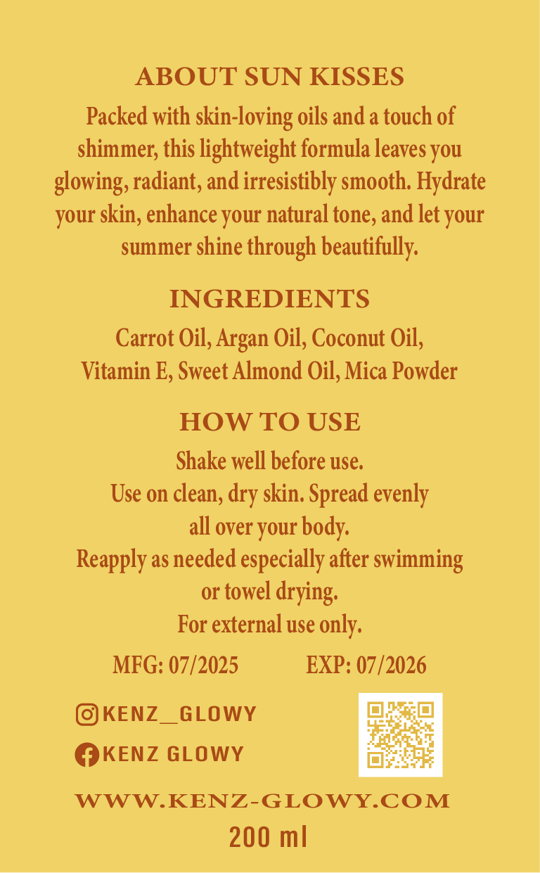 Sun Kisses Dark Bronze 200 ml